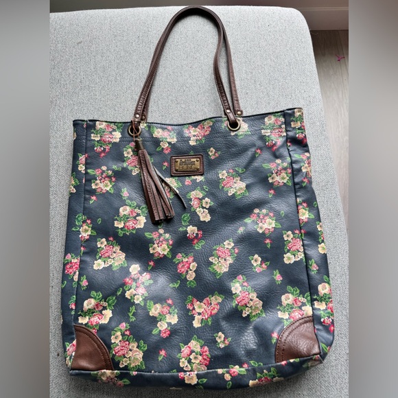 Floral Billabong tote bag - Picture 1 of 4